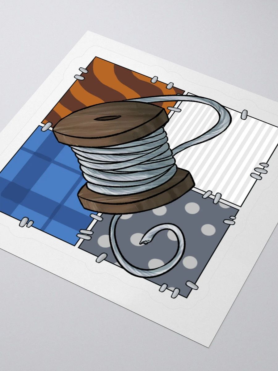 Virtual Thread Puppet Cut Stickers product image (3)