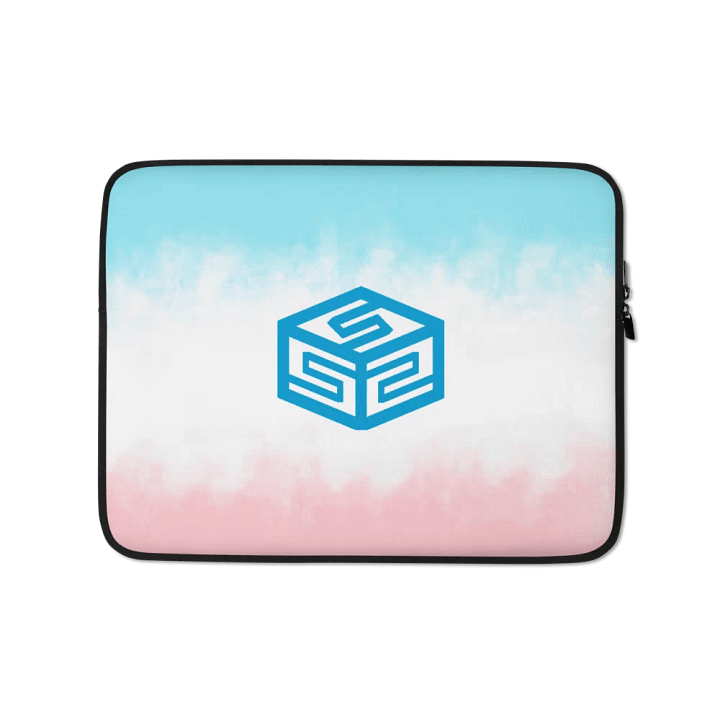 Sub Squad Official Laptop Sleeve - Pink, White & Blue product image (1)