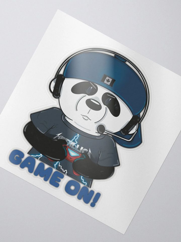 PewPew Panda Sticker product image (1)