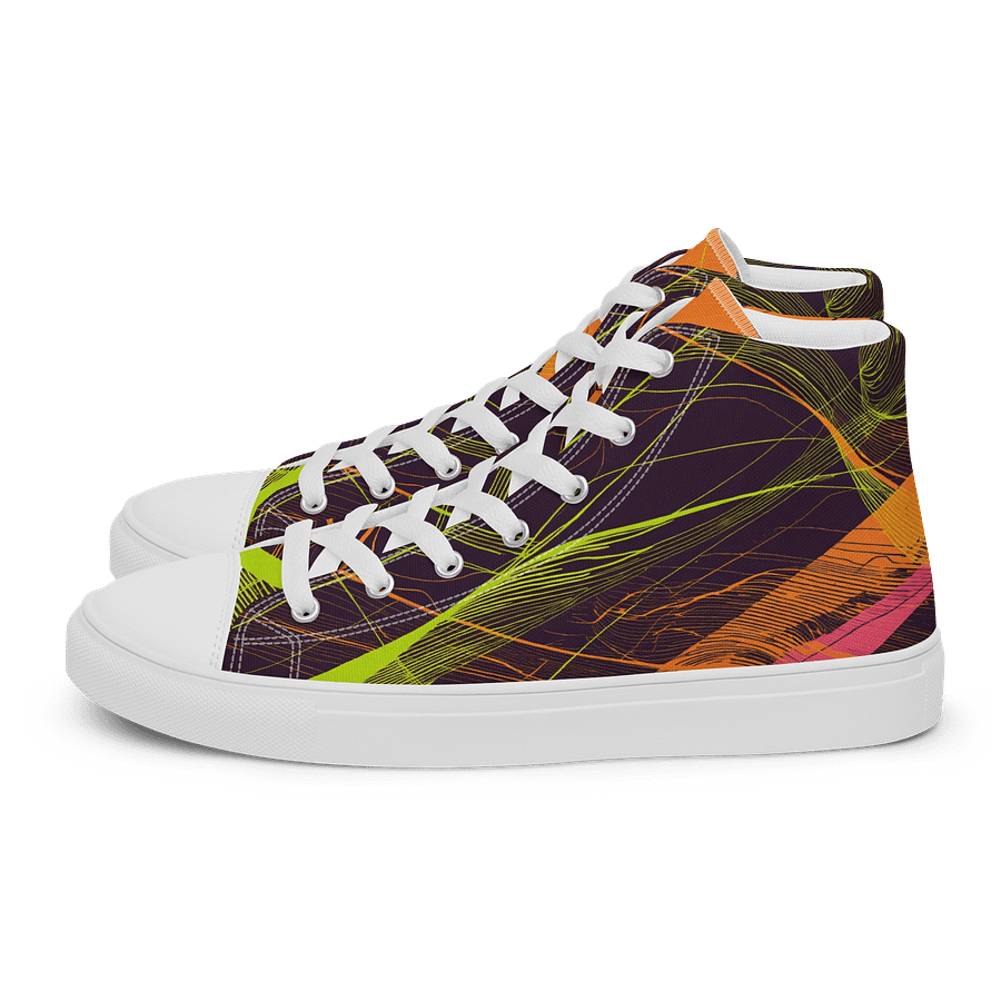 Retro Flow Women's High Tops product image (1)