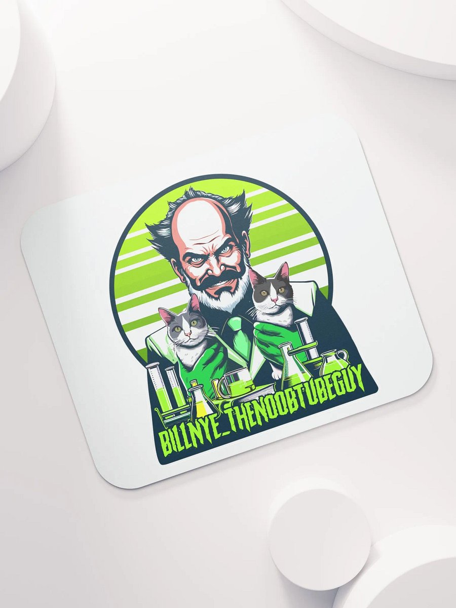 Bill Nye Cat Logo Mouse Pad product image (7)