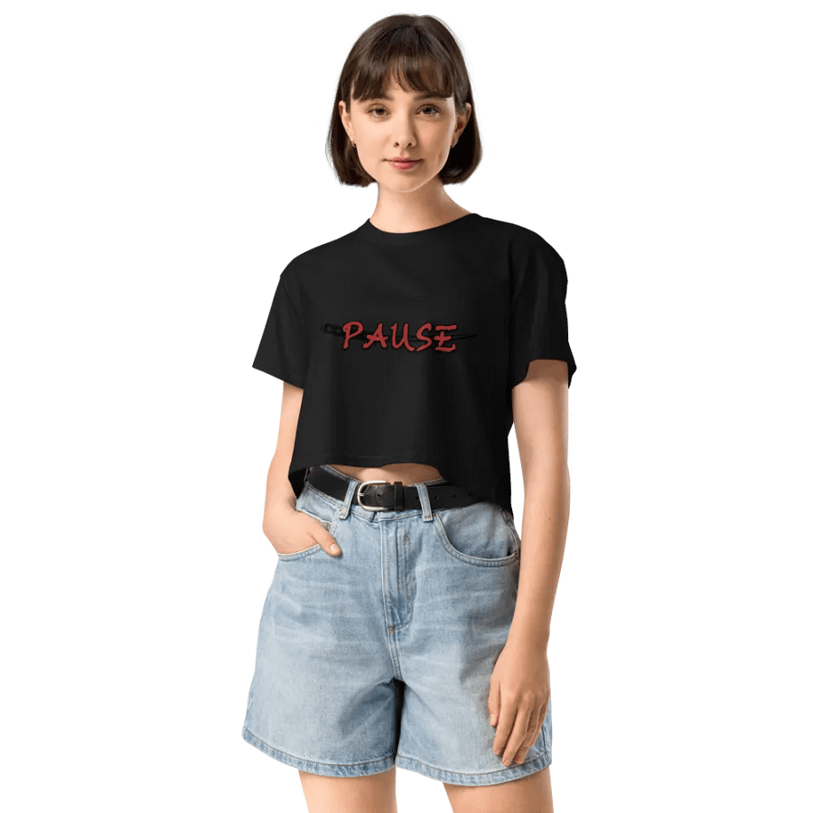 Pause Crop Top product image (12)