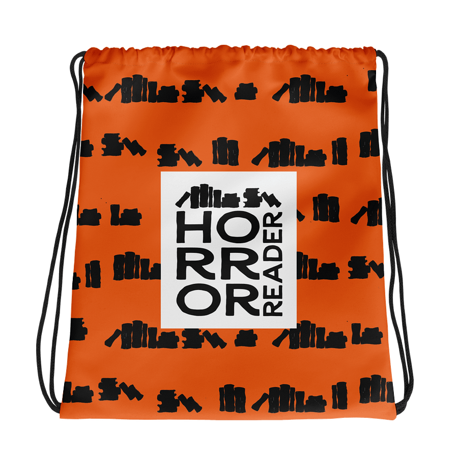 Horror Reader Drawstring Bag product image (1)