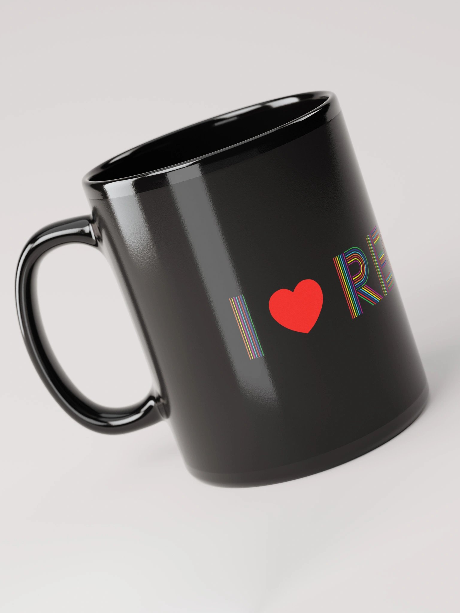 I LOVE RECESS Black Coffee Mug product image (5)