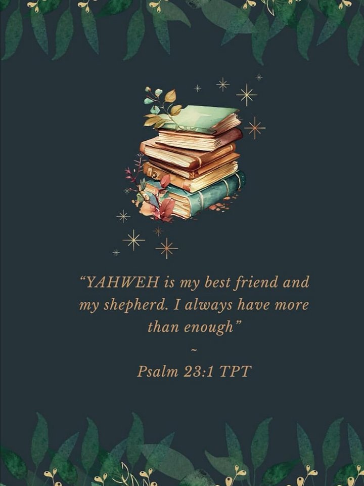 Psalm 23:1 journal product image (1)
