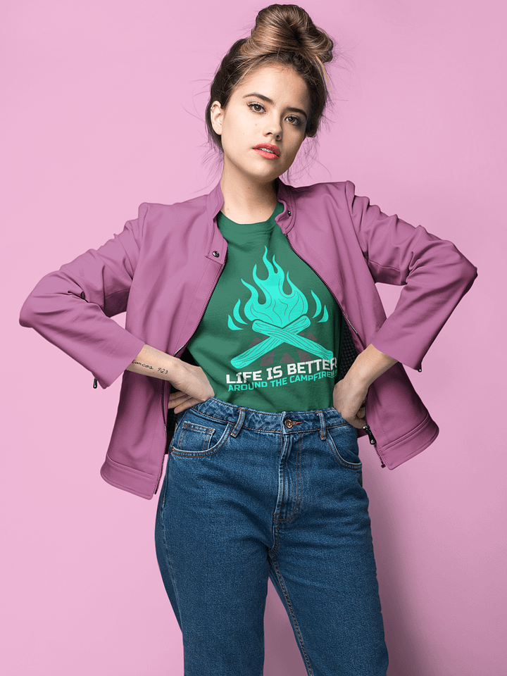 Life Is Better Around The Campfire Shirt #12 product image (2)