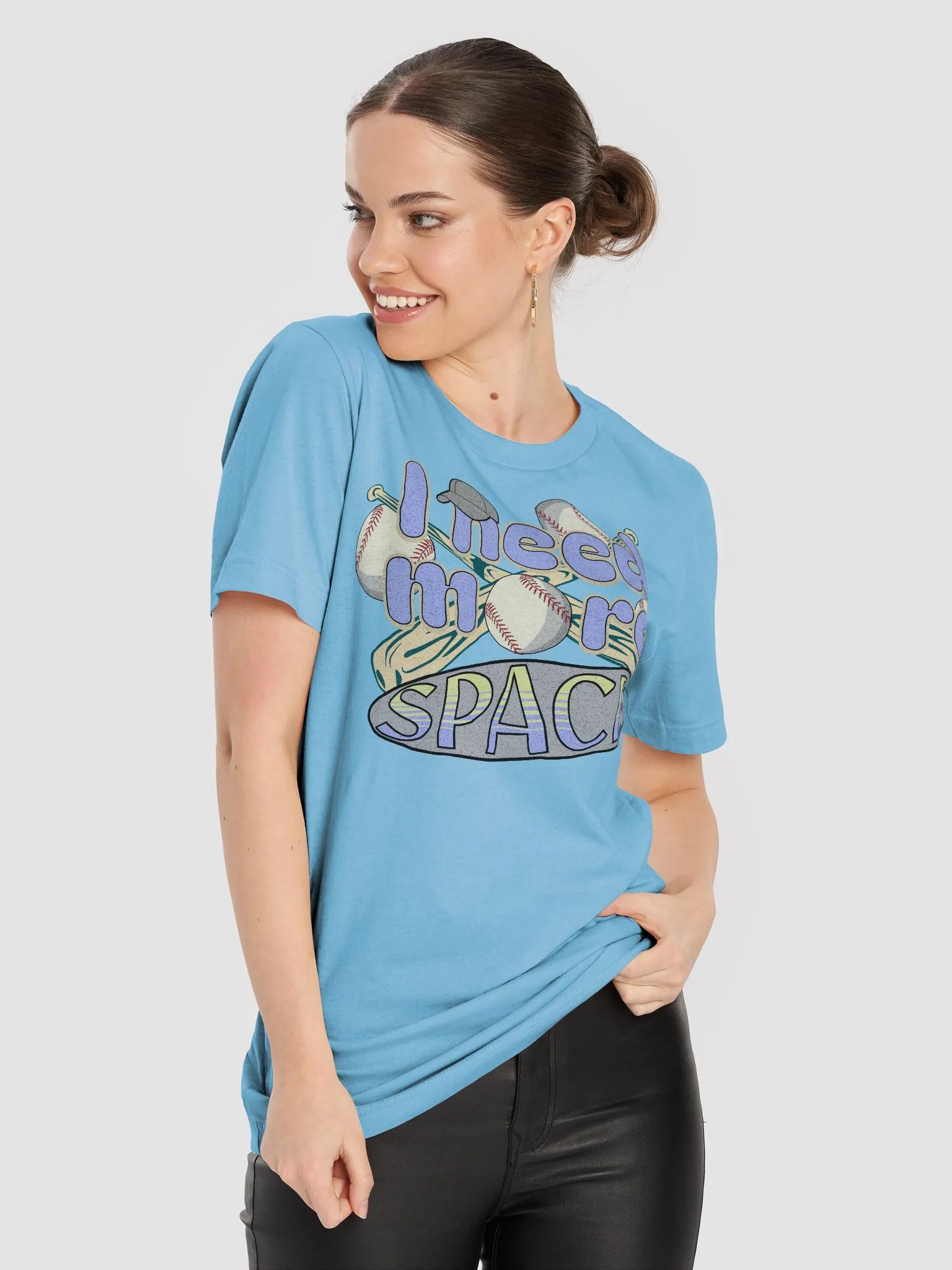 I Need More Space Baseball Playful T-Shirt product image (5)