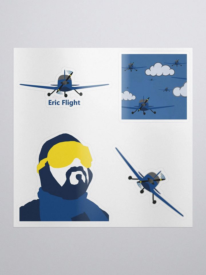 Eric Flight Stickers product image (1)