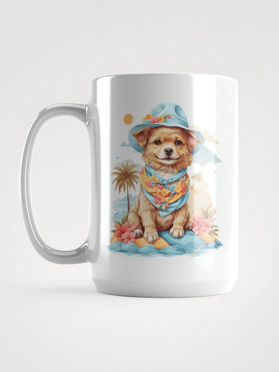 Tropical Puppy Paradise Mug product image (6)