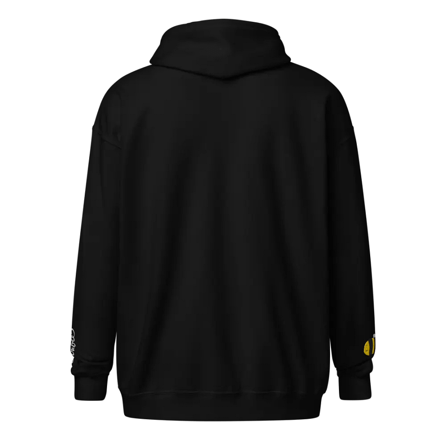 aribee embroidered sleeve zip hoodie product image (19)