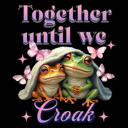 🌟 Snuggle Goals! 🌟
Our latest design is here to warm your hearts! 💕 Two adorable frogs cozied up under a blanket, surrounded ...