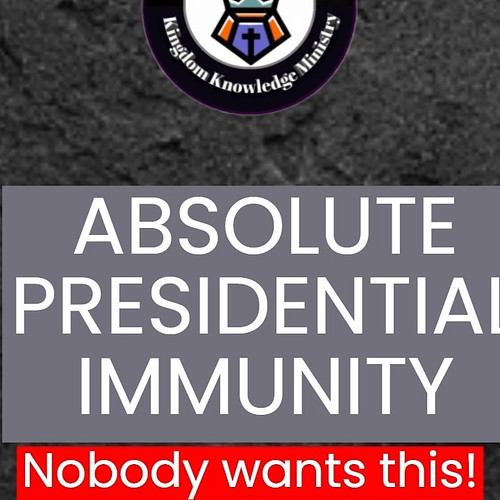 Absolute Presidential Immunity - Nobody wants this! Not even MAGA! 

#MAGA #trump #supremecourt #constitution #us #democrats ...