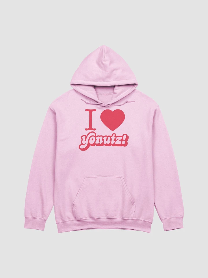 I Heart Yonutz Pink Hoodie product image (1)