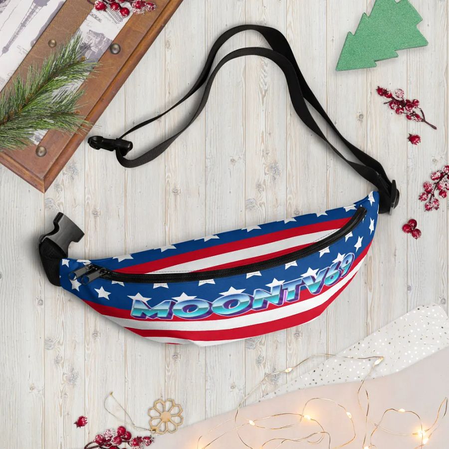 MOONTV69 AMERICAN FLAG FANNY PACK product image (11)