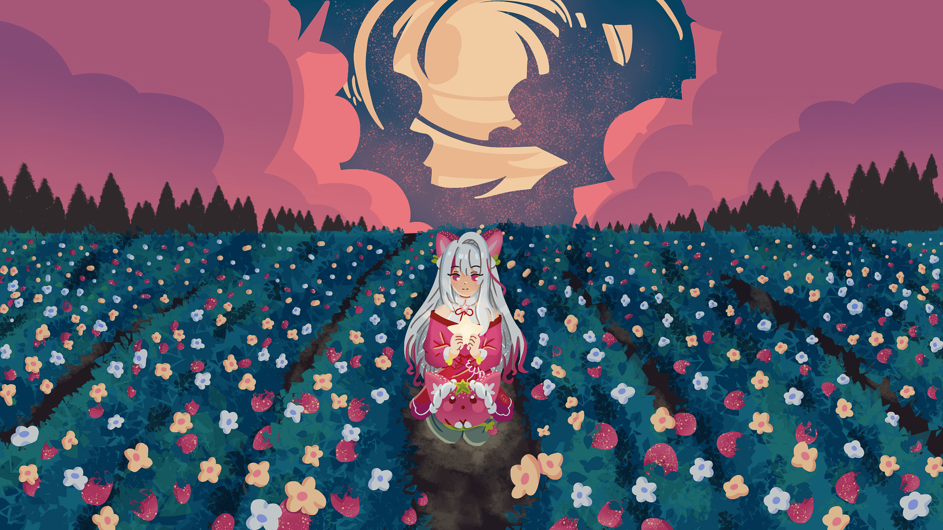 Strawberry Fields Wallpaper product image (2)