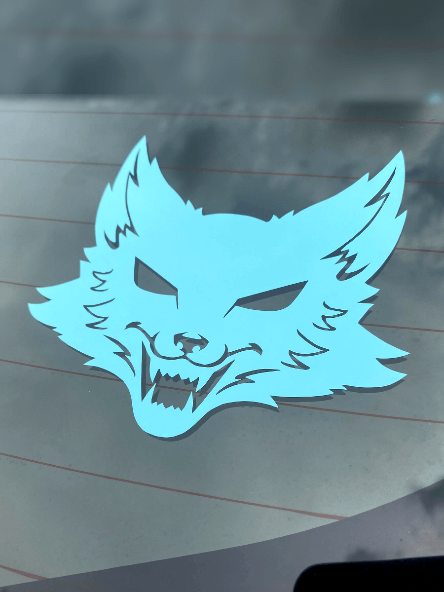 Fox Vinyl Decal (waterproof) product image (2)