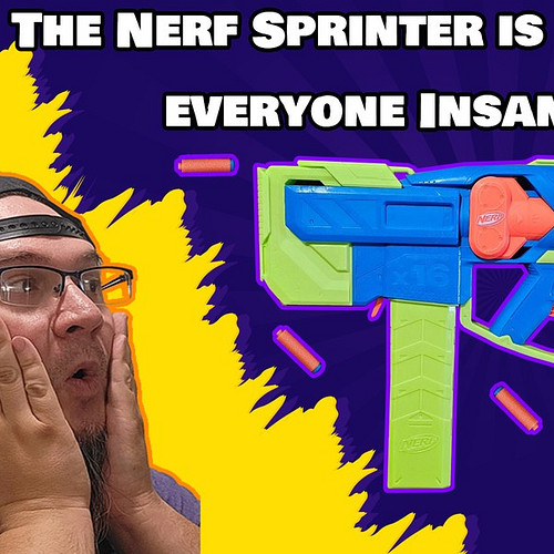 The Nerf Sprinter is driving everyone insane?

New Video dropping tonight!

#botsnblasters #nerf #nerfnseries #nerfsprinter #...
