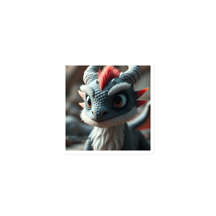 🧲 Curious Flammie – Baby Dragon Magnets 🐉✨ product image (1)