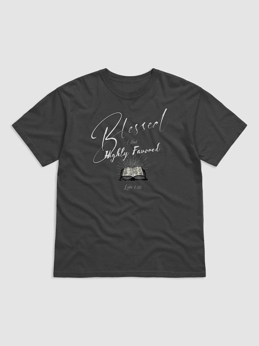 Blessed & Highly Favored Script Tee product image (1)