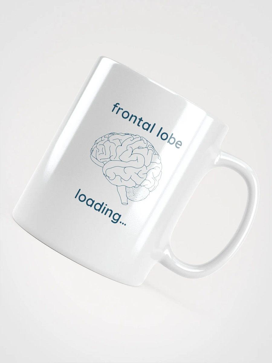 frontal lobe loading... mug (teal) product image (12)