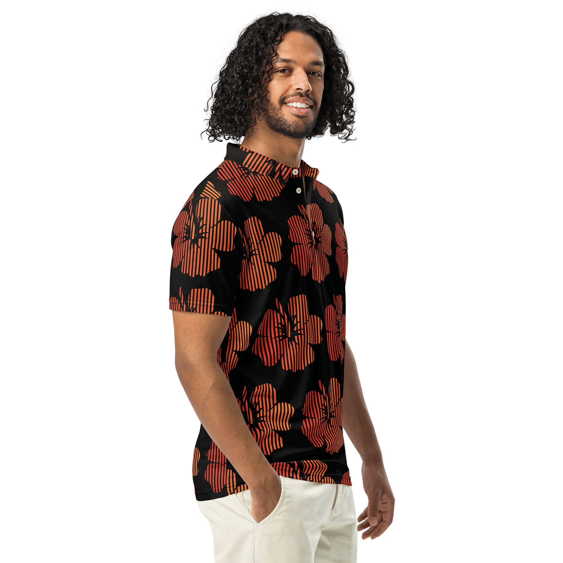 Cache Me Outside Polo [Dark Mode] product image (1)