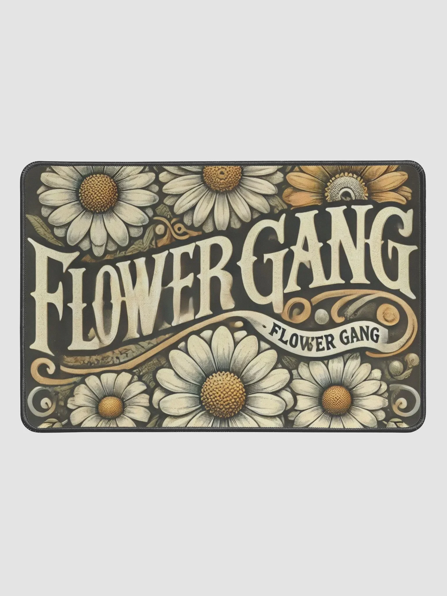 Flower Gang Mouse Pad 12" x 18" product image (1)