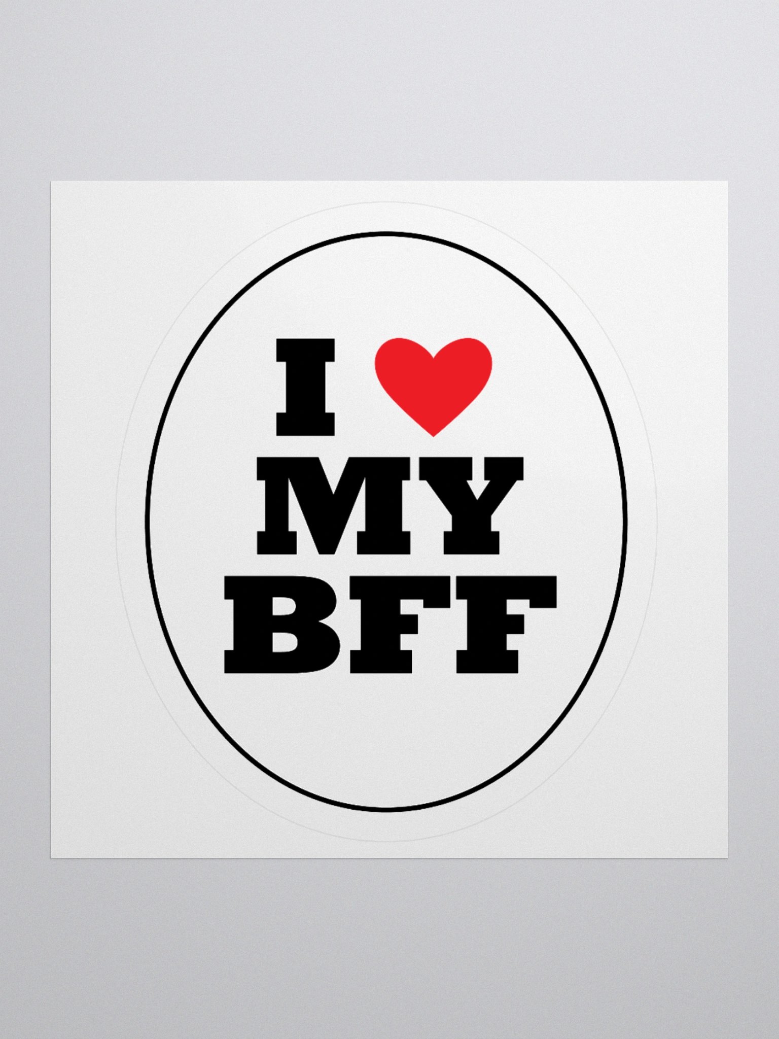 Classic BFF Sticker product image (1)
