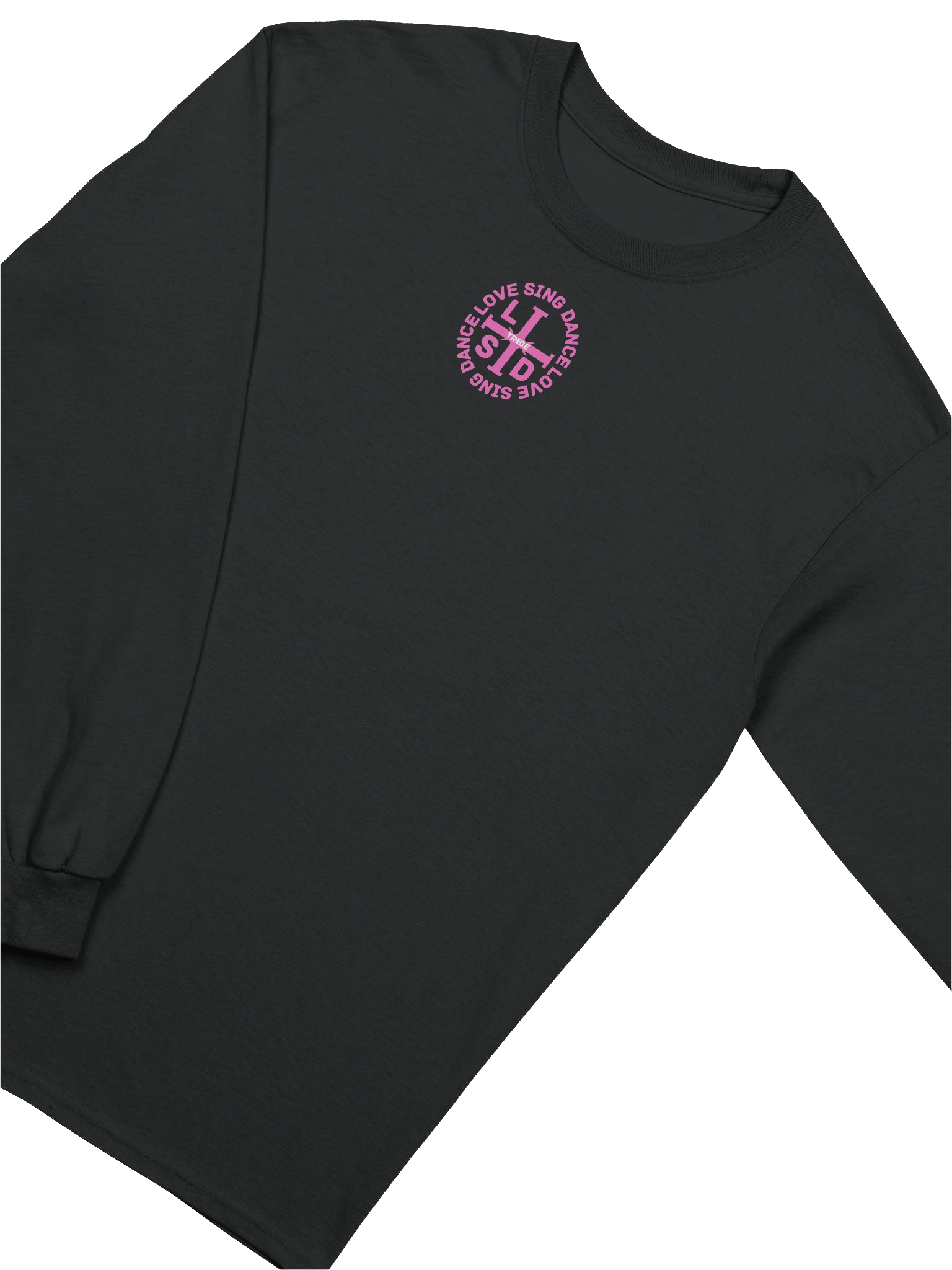 LSD TRIBE "Ritualize It" Mystic Long Sleeve Tee {Pink Emblem} product image (6)