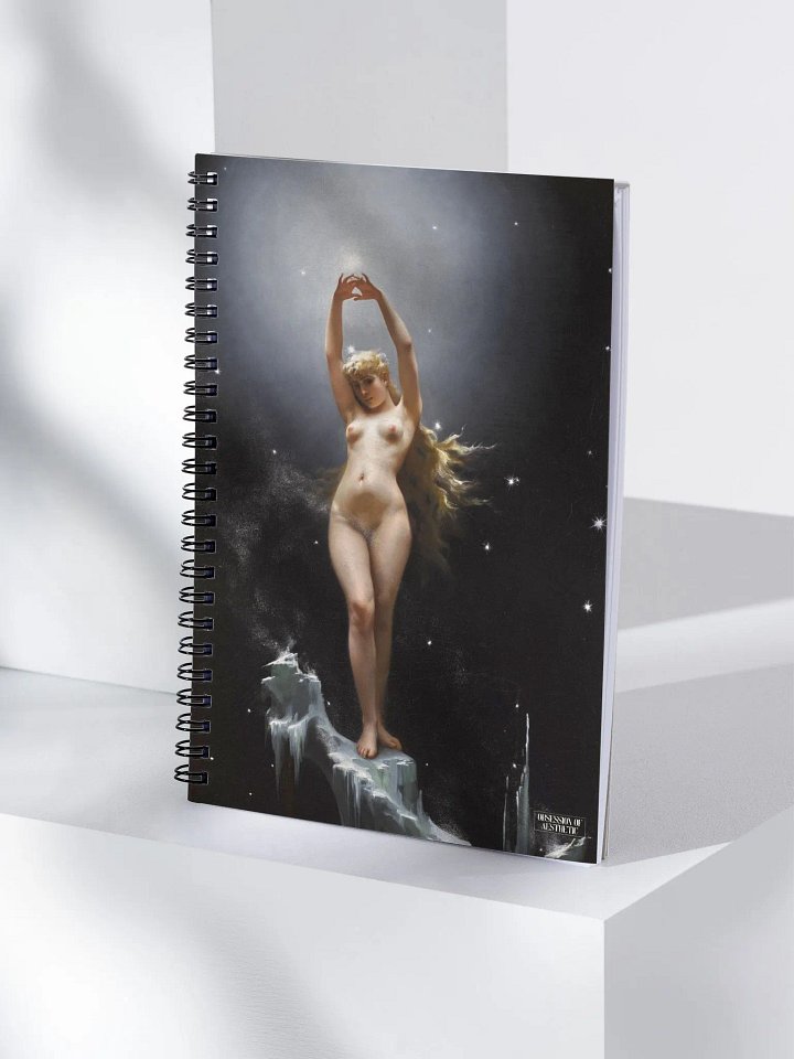 ''The Pole Star'' by Luis Ricardo Falero Spiral Notebook product image (1)