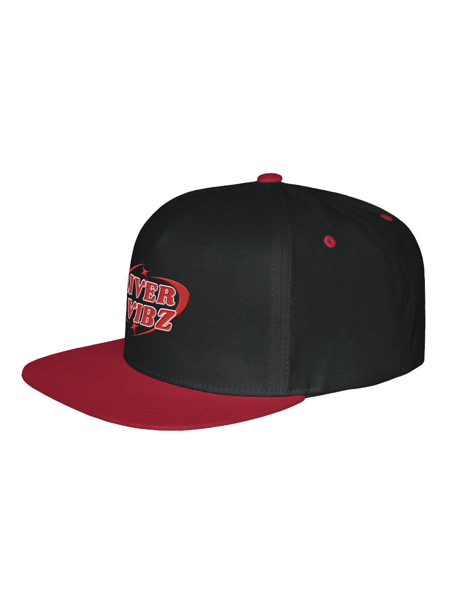 Starry River Vibz Red Flat Bill Snapback product image (2)