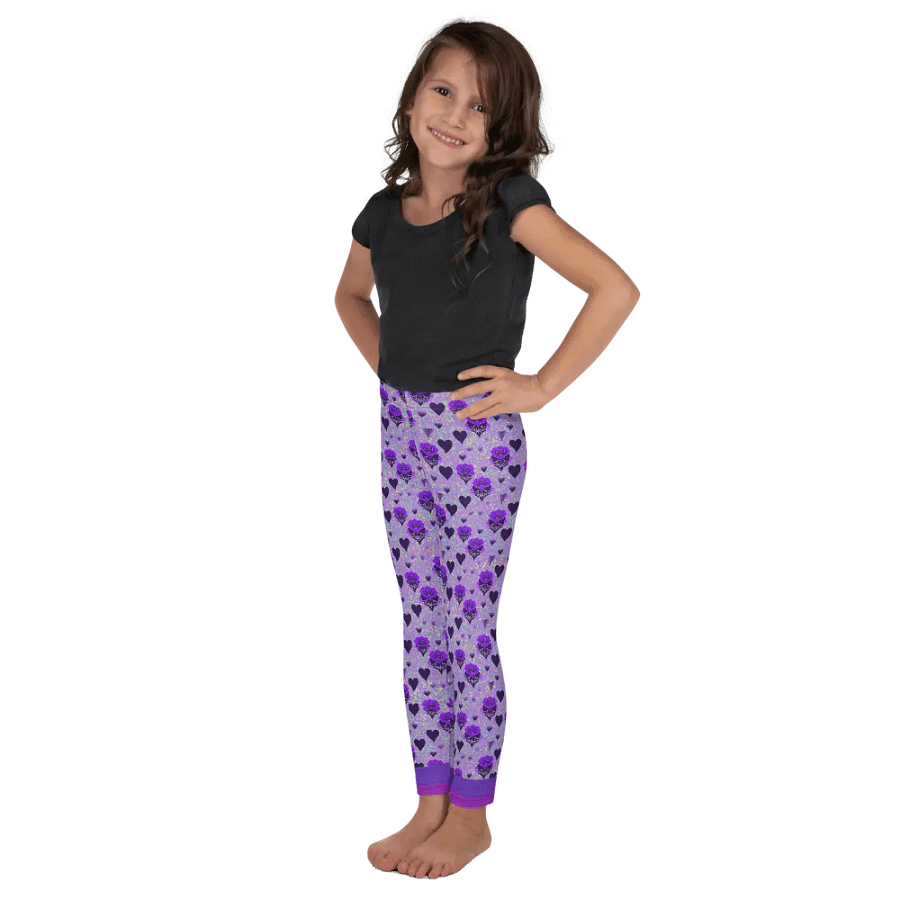 Shadowheart Bloom Iridescent Kids Leggings product image (5)