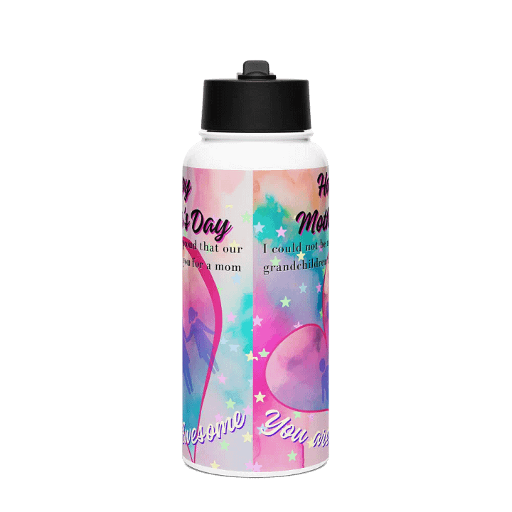 Awesome mother stainless steel Waterbottle gift for Mother's Day for daughters product image (1)