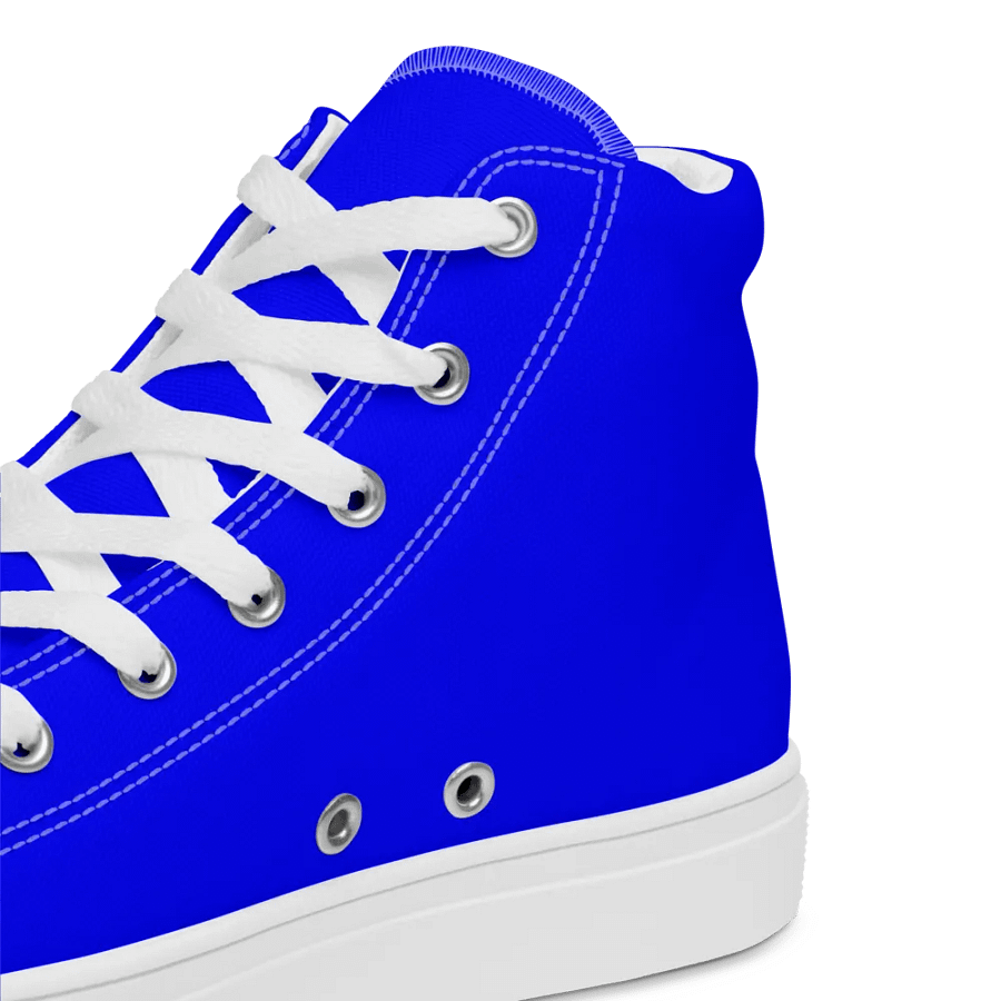 Ladies high top canvas sneakers product image (8)