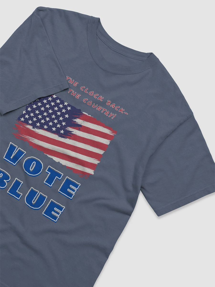 Patriotic Vote Blue Flag Tee product image (16)