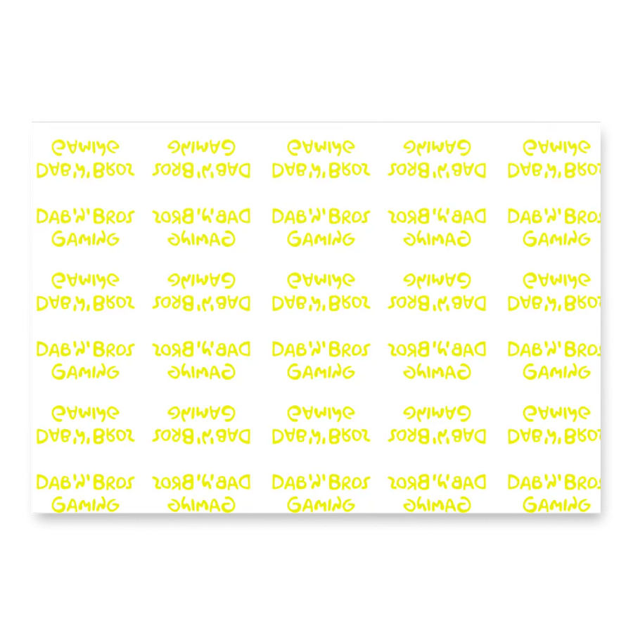 Dab'n'Bros mash up Gift wrap product image (2)