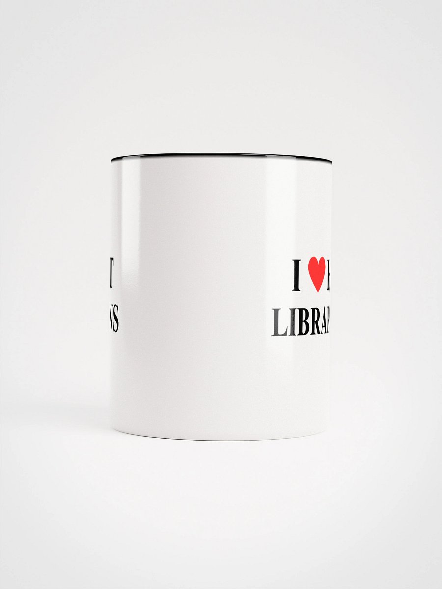 I HEART HOT LIBRARIANS MUG product image (10)