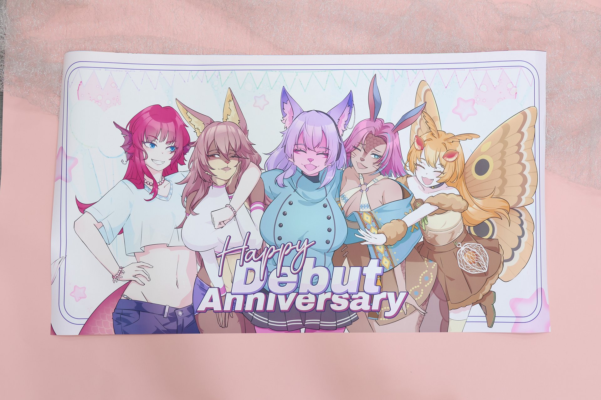 Generation ★STARS★ Debut Happy Anniversary Group Poster Version 1 product image (1)