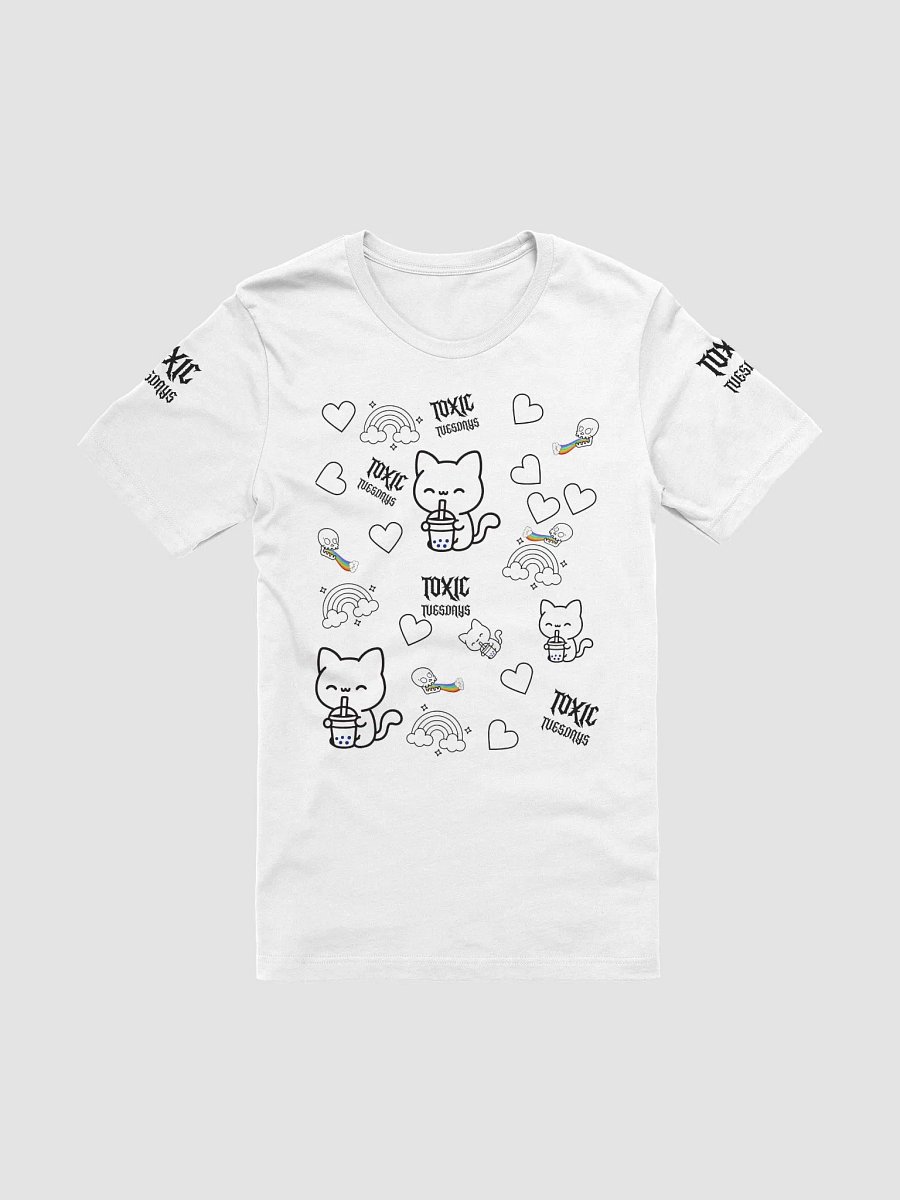Toxic Tuesdays Cartoon Cat T-Shirt product image (1)