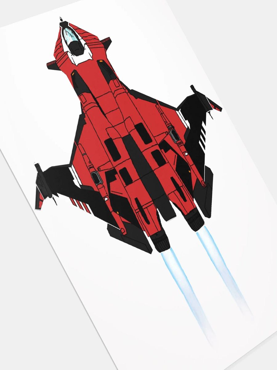 Custom Light Fighter Matte Poster product image (4)