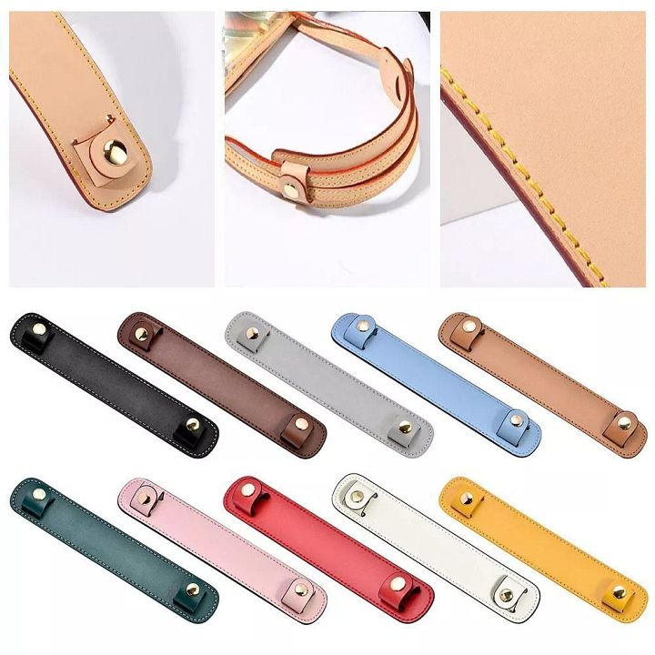 Bag Strap Wide Leather Bag Strap Handle Fixing Clip Decompression Shoulder Pads product image (1)