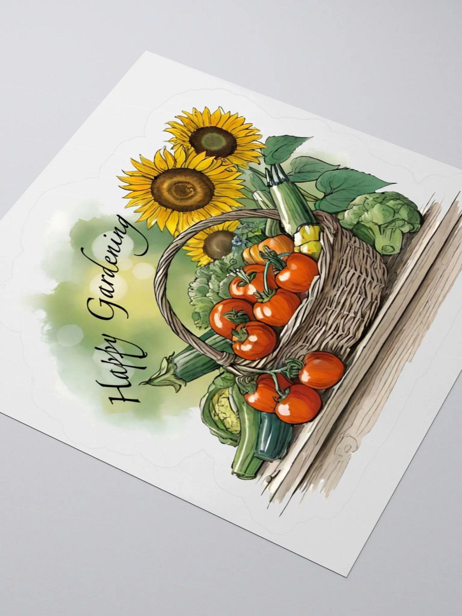 Happy Gardening - Sticker product image (3)
