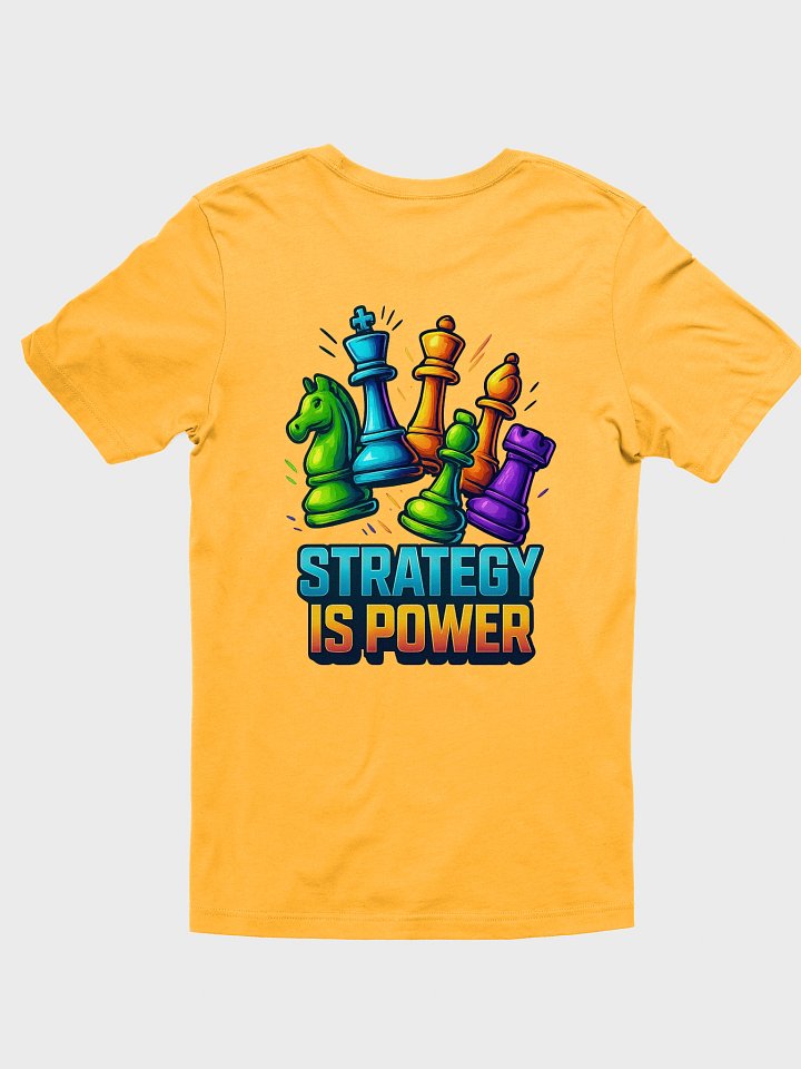 Thinking 3 Moves Ahead + Strategy is Power Tee product image (122)
