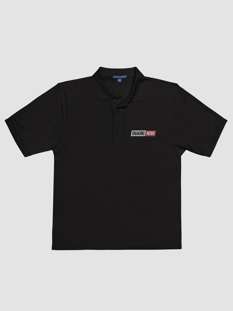 braking news polo shirt product image (2)