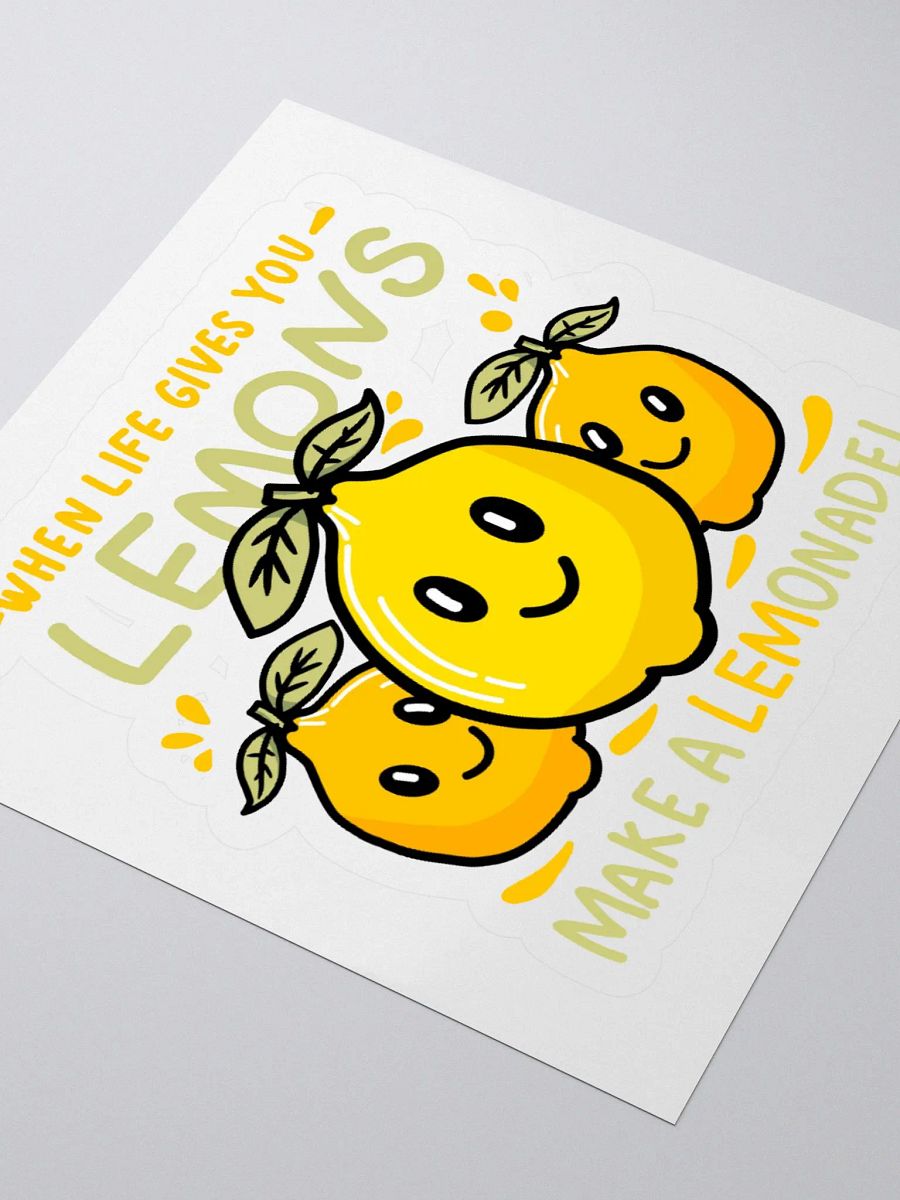 Lemonade Kiss Cut Stickers product image (8)