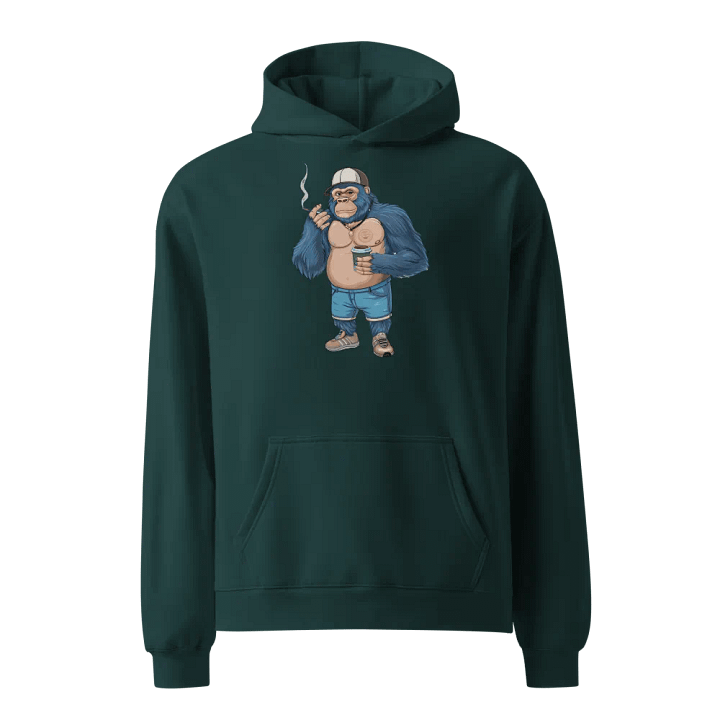 Blue Gorilla AS Colour Unisex Premium Oversized Hoodie product image (1)
