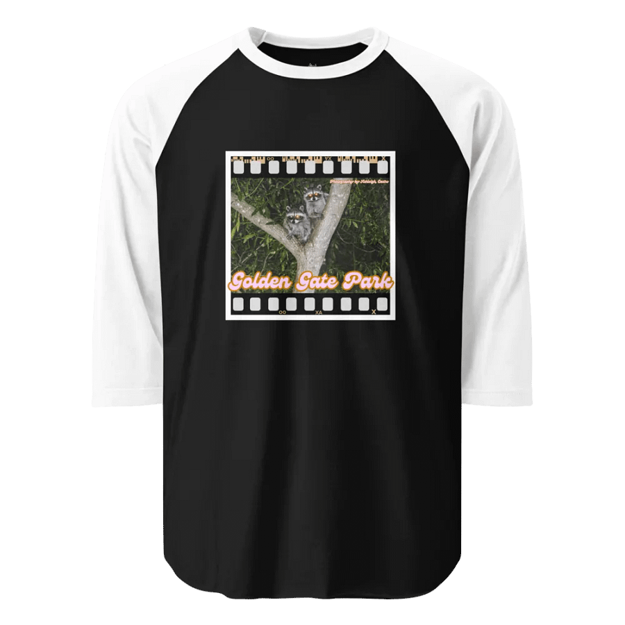 Golden Gate Park Raccoons Raglan Jersey product image (1)