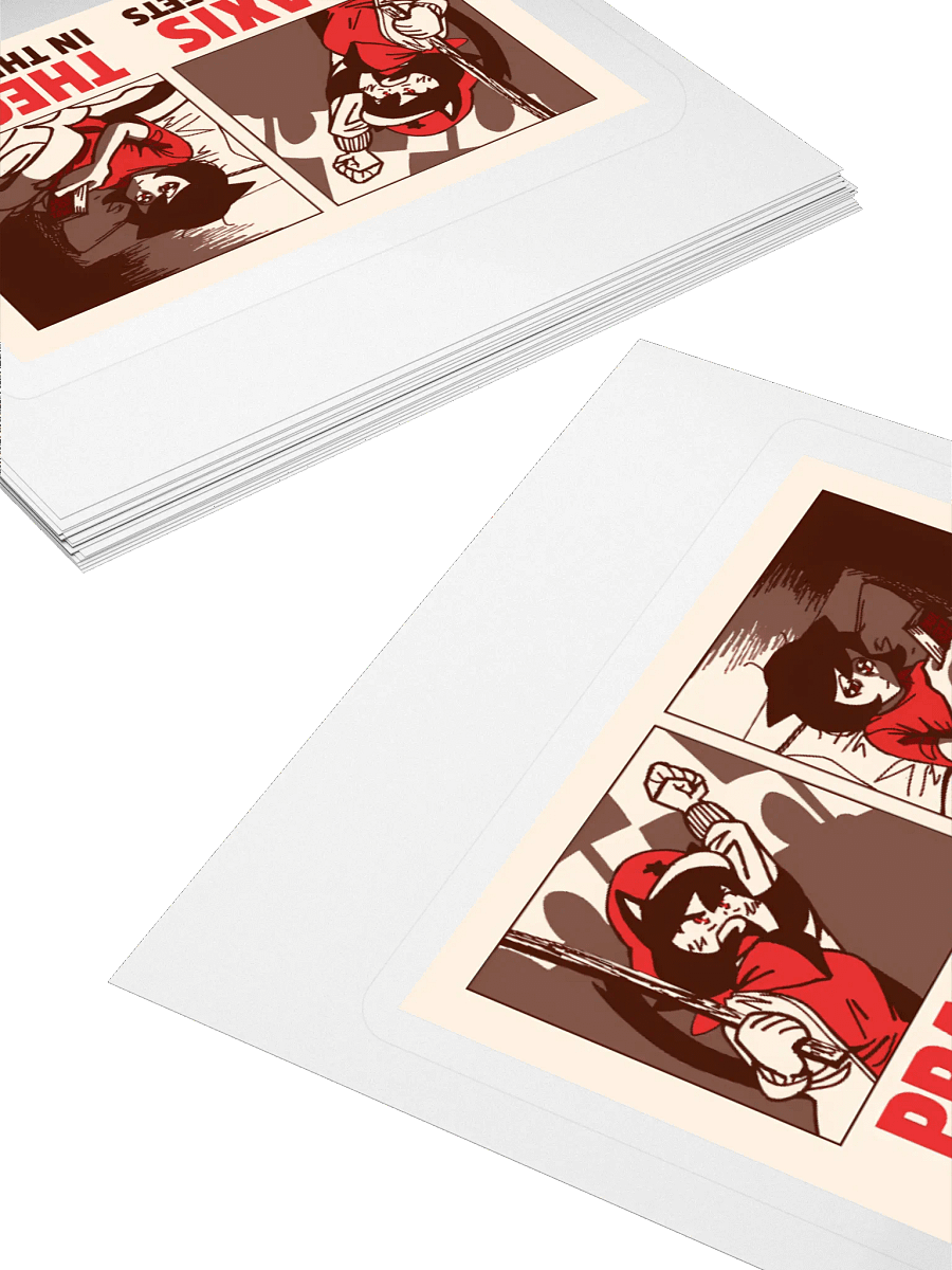 Alunya - “Praxis In The Streets, Theory In The Sheets” Sticker product image (11)