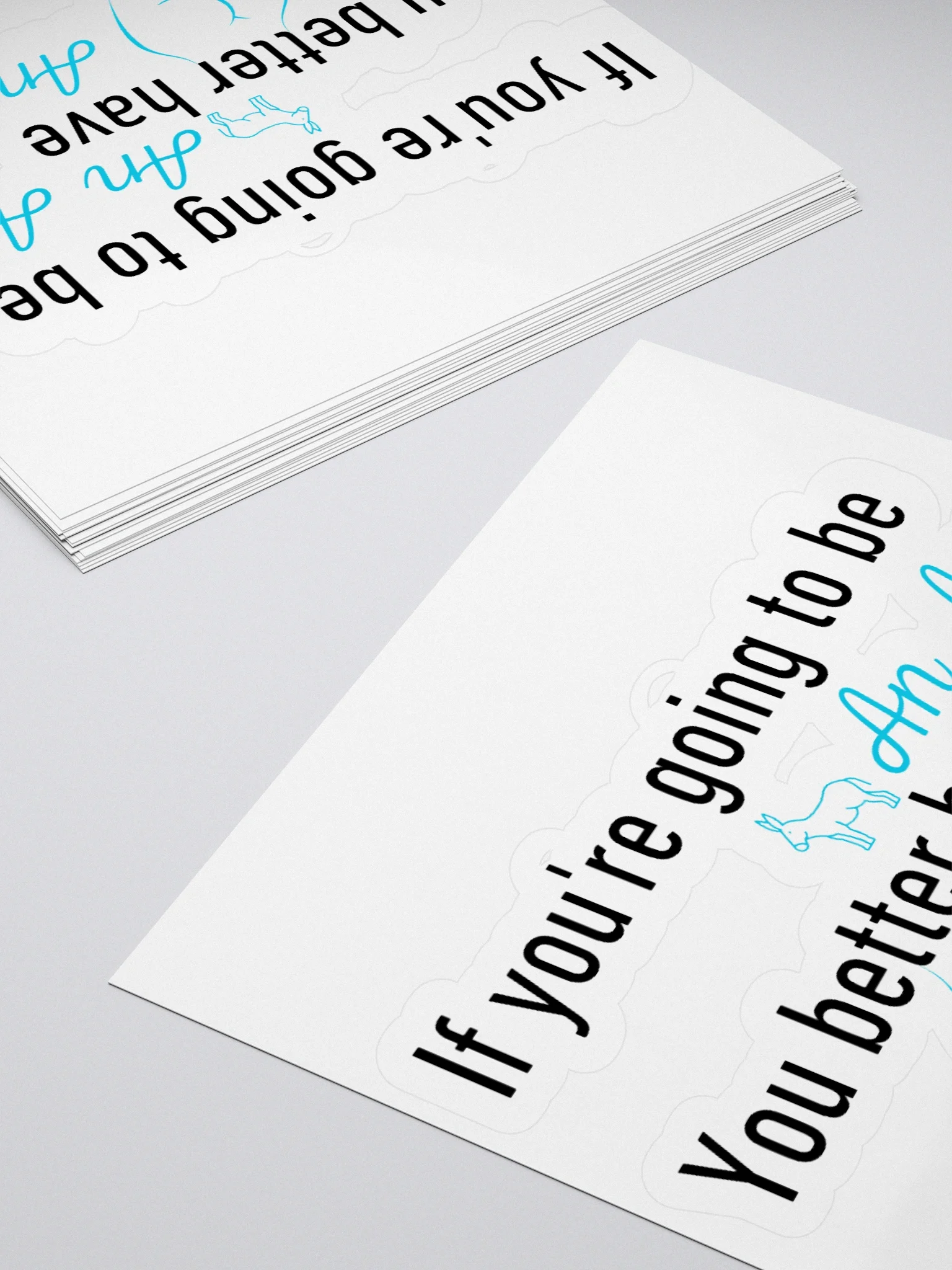 Don't be a Bum Sticker product image (11)