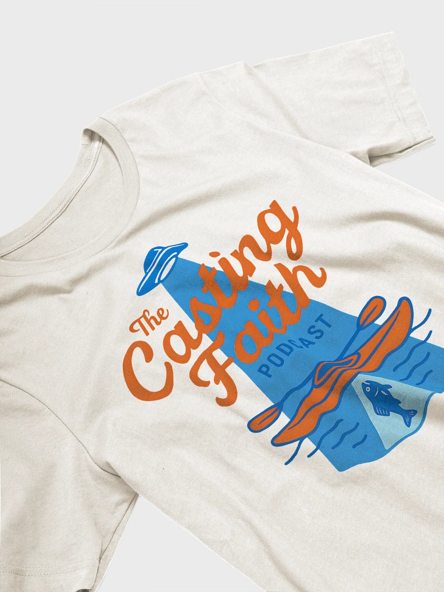 🛸 Strange Waters Tee – Funny Faith Shirt The Casting Faith Podast product image (3)
