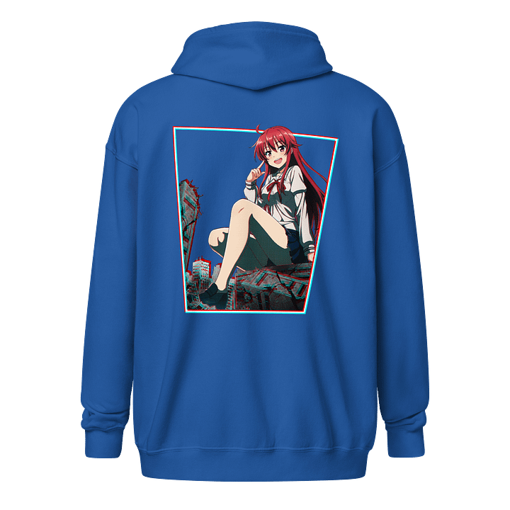 Kawaiiju Seeing Red Zip Hoodie product image (17)